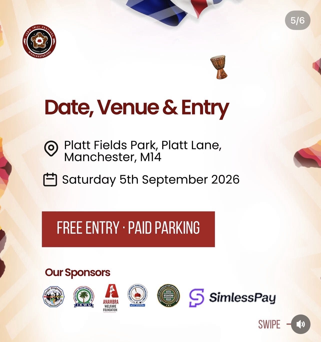 Manchester Igbo iri ji festival